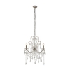 Edit Willow 5 Light Chandelier - Aged Silver