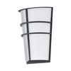 Eglo Breganzo LED Outdoor Flush Wall Light - Anthracite