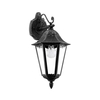 Eglo Navedo Outdoor Hanging Lantern Wall Light - Black
