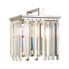 Elstead Aries Crystal Wall Light - Polished Nickel
