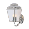 Elstead Mansion House Outdoor Lantern Wall Light - Polished Nickel