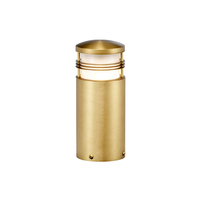 Elstead Newbrighton Small Bollard - Antique Brass