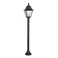 Elstead Norfolk Outdoor Lantern Post Light - Black