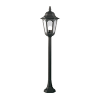 Elstead Parish Tall Outdoor Post Light - Black