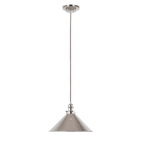 Elstead Provence Ceiling Pendant Light - Polished Nickel
