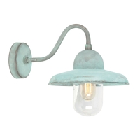 Elstead Somerton Outdoor Wall Light - Verdigris