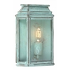 Elstead St Martins Half Lantern Outdoor Wall Light - Verdigris