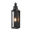Elstead Stow Half Lantern Outdoor Wall Light - Old Bronze