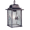 Elstead Wexford Pendant Porch Lantern - Black