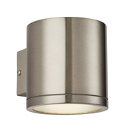 Endon Coastal Nio LED Outdoor Wall Light - Stainless Steel