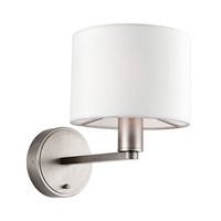 Endon Daley Wall Light - Nickel