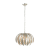 Endon Delphine Ceiling Pendant Light - Silver