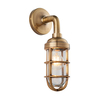 Endon Elcot Wall Light - Burnished Brass