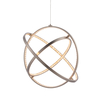 Endon Eternity LED Ceiling Pendant Light - Matt Nickel