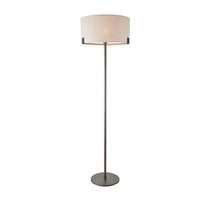 Endon Hayfield Floor Lamp - Brushed Bronze