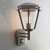 Endon Iken Outdoor Wall Light with PIR Sensor - Stainless Steel