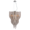 Endon Loire Chain Chandelier - Silver
