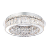 Endon Swayze LED Flush Light - Chrome