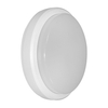 Eterna 8W Cool White LED Outdoor Flush Light - White - 173mm