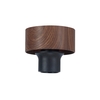 Evan Flush Light - Walnut