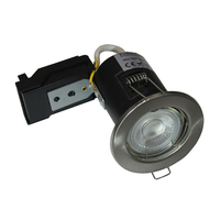 Evolve Fire Rated Fixed Downlight - Satin Nickel
