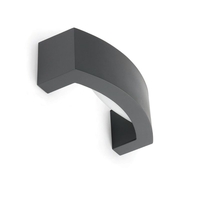 Faro Barcelona Ancora Outdoor Up & Down Wall Light - Dark Grey