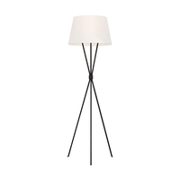 Feiss Penny Tripod Floor Lamp - Aged Iron