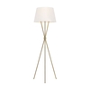 Feiss Penny Tripod Floor Lamp - Burnished Brass