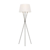 Feiss Penny Tripod Floor Lamp - Polished Nickel