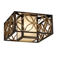 Feiss Remy Flush Ceiling Light - Bronze