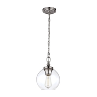 Feiss Tabby Ceiling Pendant Light - Polished Nickel