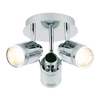 Forum Scorpius 3 Light Spotlight Plate - Chrome
