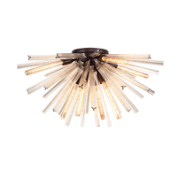 Gabriella Flush Light - Brown