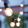 Garden 24V 5.5M Heavy Duty LED Golf Ball Festoon Lights - 10 Lights