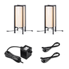 Garden 24V Frame LED Outdoor Floor Lamp - 2 Lights