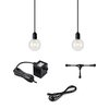 Garden 24V LED Pendant Lamp Holder - 2 Lights