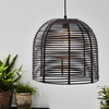 Garden 24V LED Pendant Light - Black