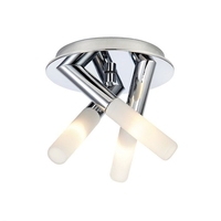 Glow 3 Arm Flush Ceiling Light