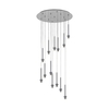 Harper Ceiling Pendant Lamp Holder - Polished Chrome