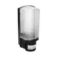 Hawk 9W Cool White LED Bulkhead with PIR Sensor