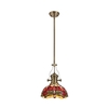 Hunter Ceiling Pendant Light - Antique Brass