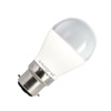 Integral 6W Warm White LED Opal Golf Ball Bulb - Bayonet Cap