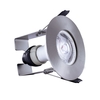 Integral Evofire - Fire Rated Low Profile Fixed Downlight with Insulation Guard - Satin Nickel