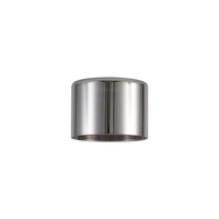 James Glass Ceiling Pendant Shade - Chrome