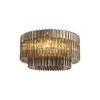 Jameson Flush Light - Polished Nickel Glass