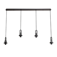 Jay Ceiling Pendant Lamp Holder - Matt Black