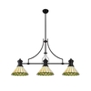 Jeffrey Bar Ceiling Pendant Light - Matt Black