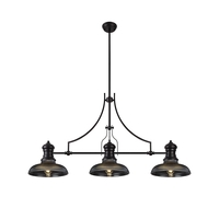 Jeremy Bar Ceiling Pendant Light - Matt Black