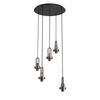 Jesse Ceiling Pendant Lamp Holder - Silver
