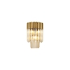 Kaleb Flush Light - Brass